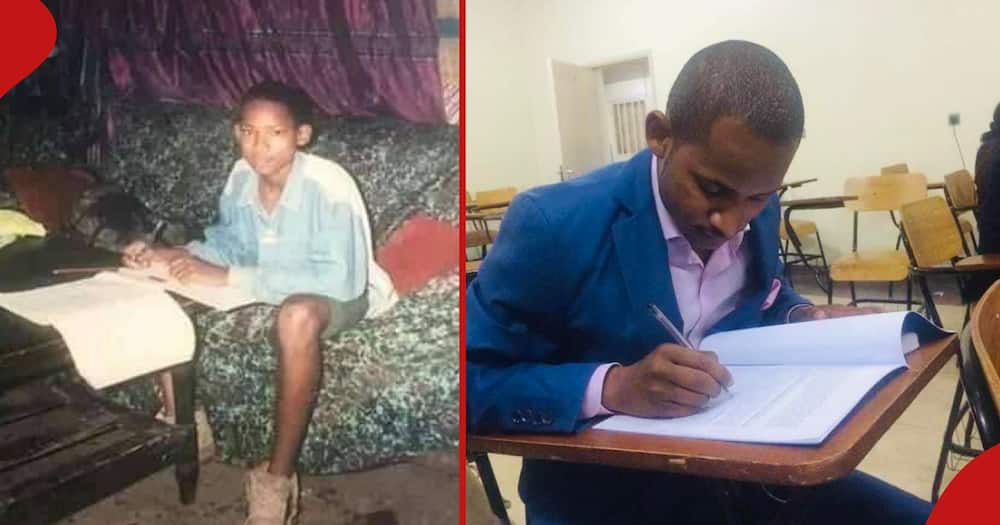 Babu Owino sits for exams while pursuing his third master's degree.