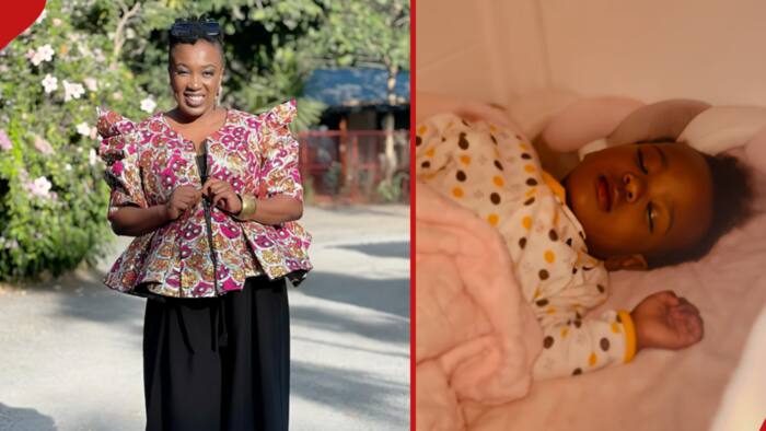 Wahu Kagwi Says She Watches Little Daughter Shiru on Baby Monitor Overnights