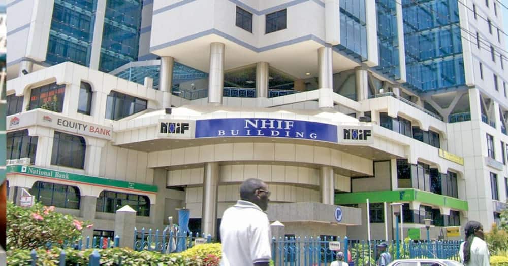 NHIF building in Nairobi.
