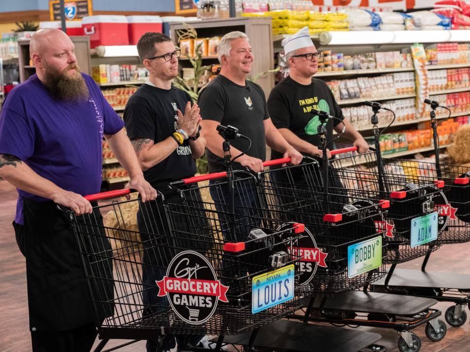 Guy's Grocery Games judges