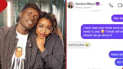 Vincent Mboya Shares Alleged DMs with Mike Sonko's Daughter, Says He Can Pay Her Extravagant Dowry