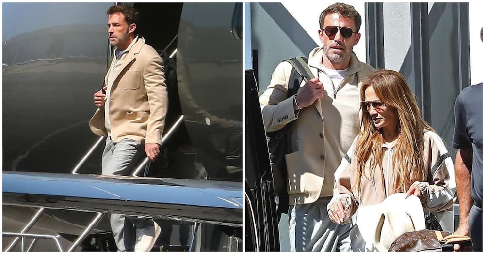 Jennifer Lopez, Ben Affleck Return Home in Private Jet After Lavish ...