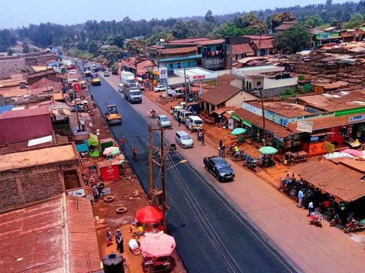 Gatundu Town in Kiambu County.