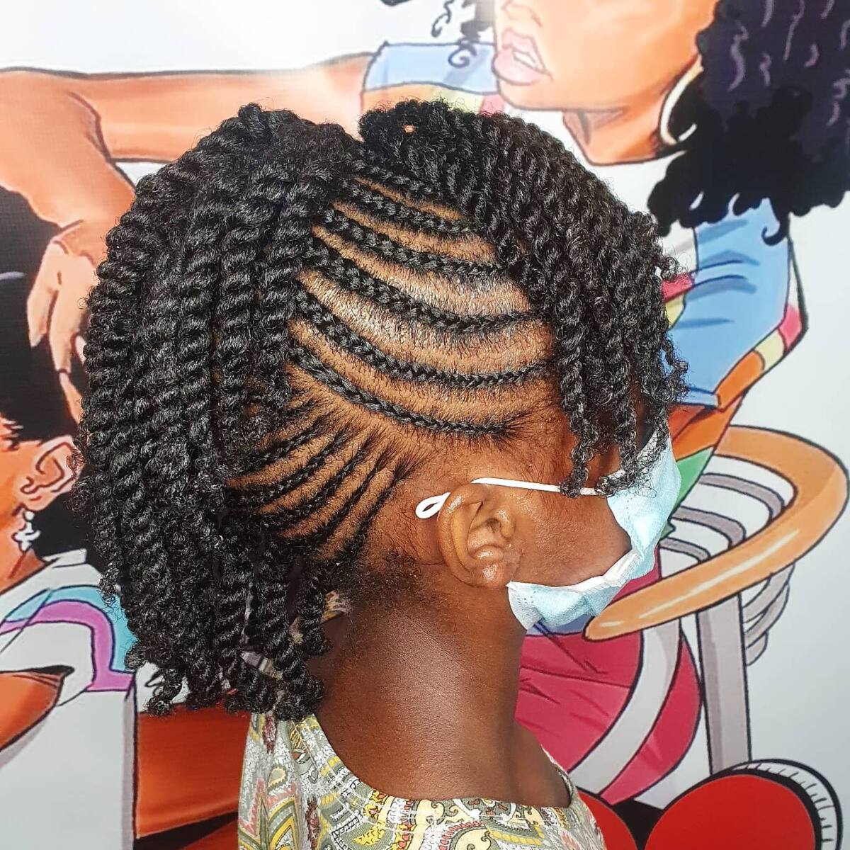 Zig-zag Side Braids- Hairstyle for Girls - YouTube