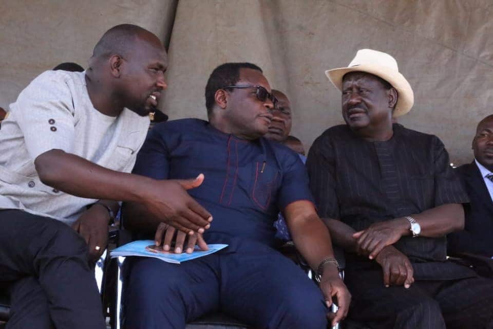 Kenyans impressed with Murkomen's powerful speech at Raila's backyard Kenyans impressed with Murkomen's powerful speech at Raila's backyard
