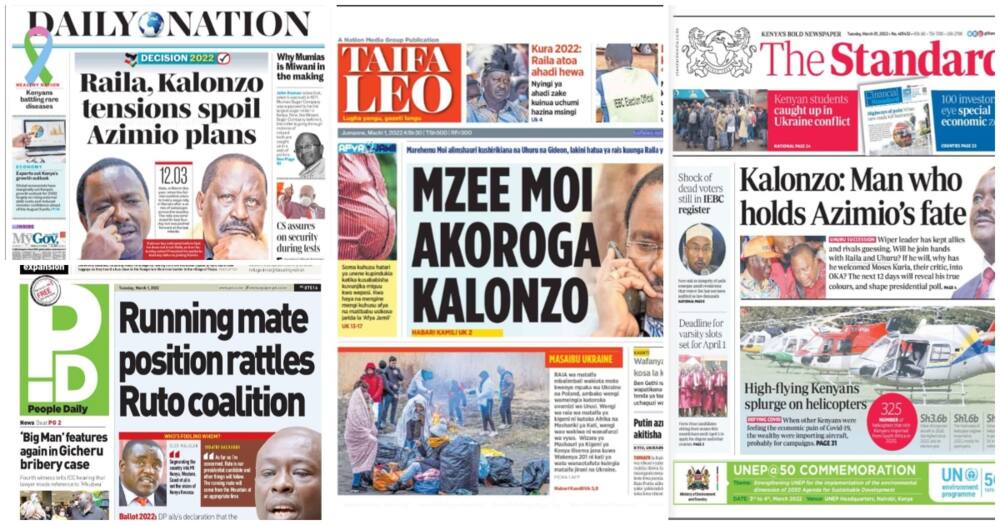 Magazeti Jumanne: Hofu Yaibuka Huenda Maiti Wakafufuka na Kupiga Kura Agosti