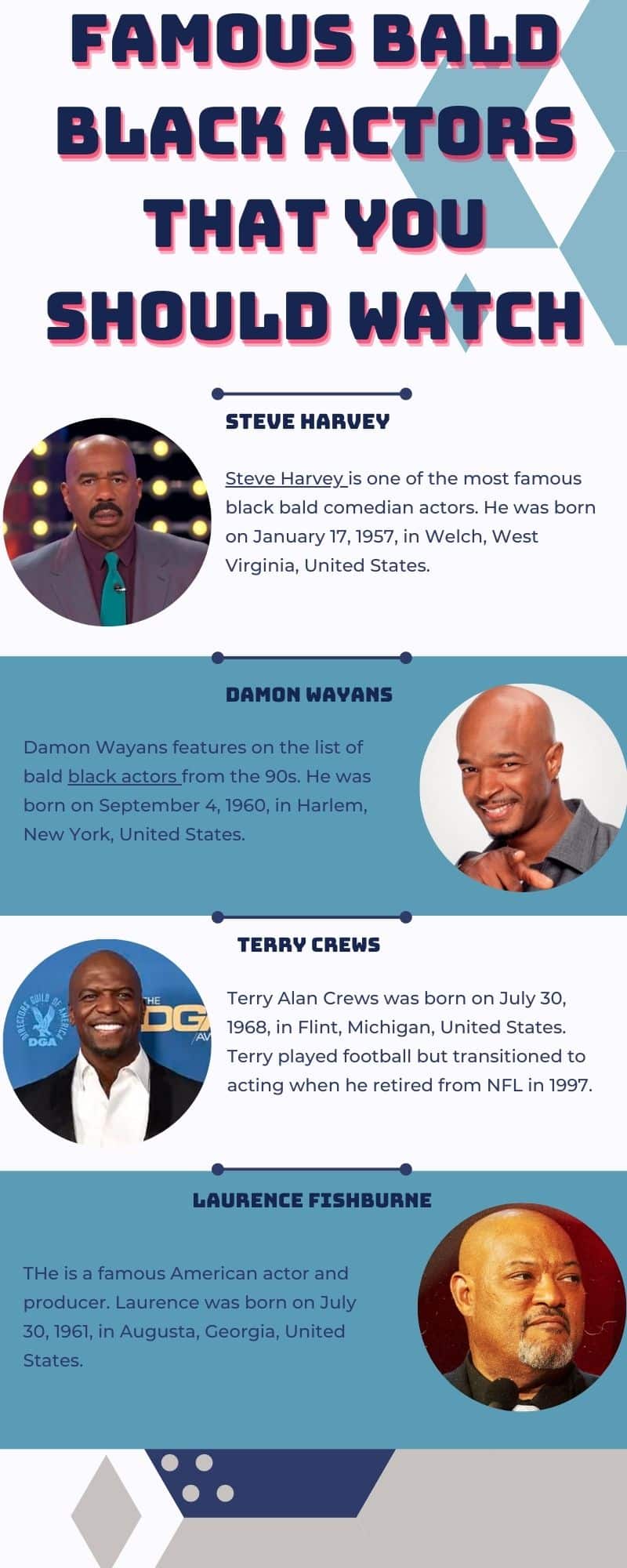 Famous bald black actors