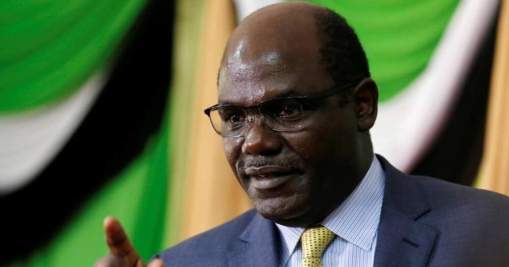 IEBC Chair Wafula Chebukati.