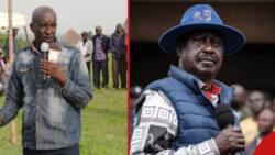 Raila Odinga Amchemkia Gavana Ole Ntutu kwa Kumdharau: "Shenzi Sana"