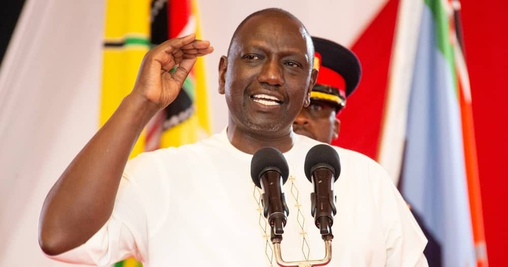 William Ruto launched the Hustler Fund last year.
