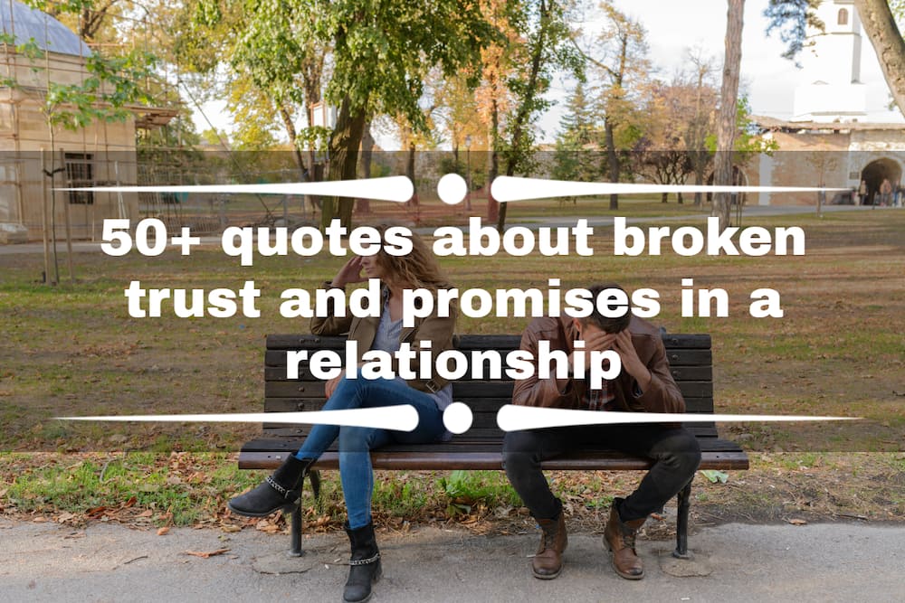 sayings about broken promises