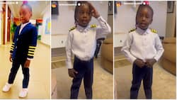 Terence Creative's Daughter Stuns in Beautiful Pilot Outfit for School's Career Day: "Captain Milla"