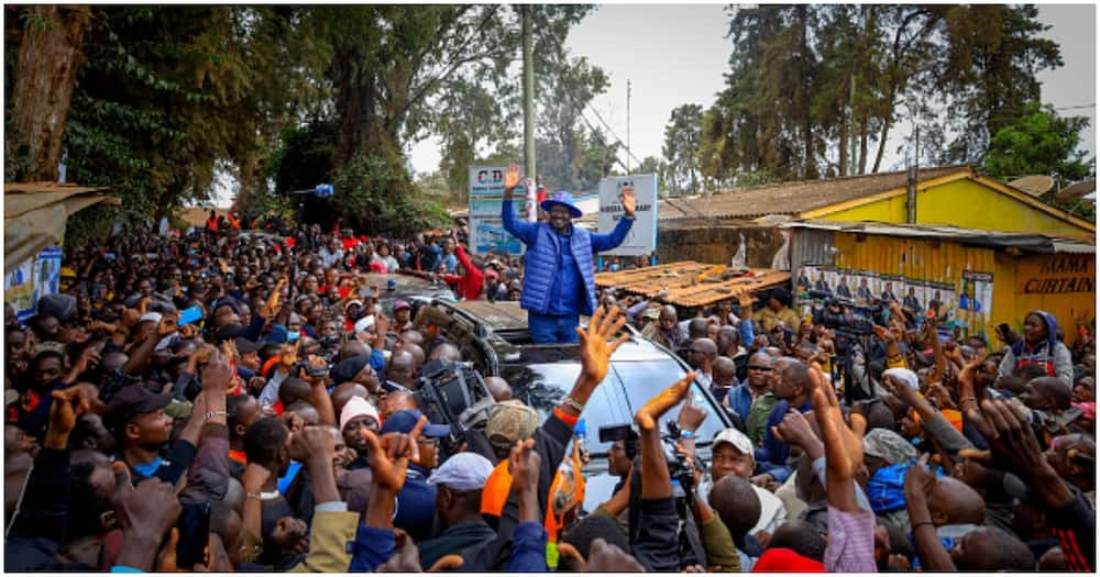 Raila Odinga.