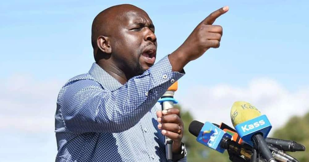 Kipchumba Murkomen said Raila should face the consequences of declaring himself the people's president.