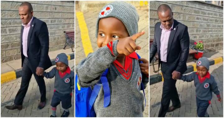 ben-kitili-delightedly-accompanies-son-to-first-day-in-school-may-god