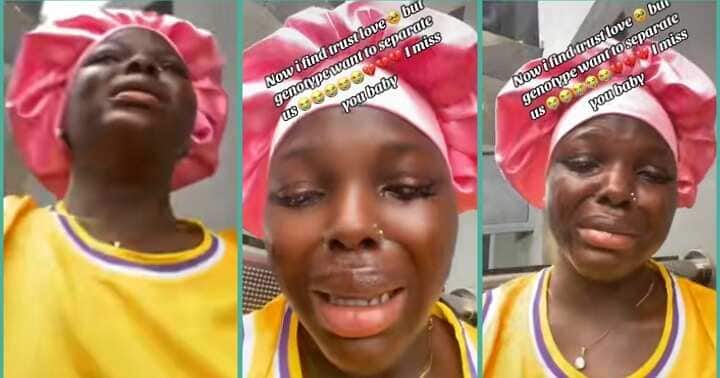 Lady in tears as she finds out her genotype doesn't match her partner's