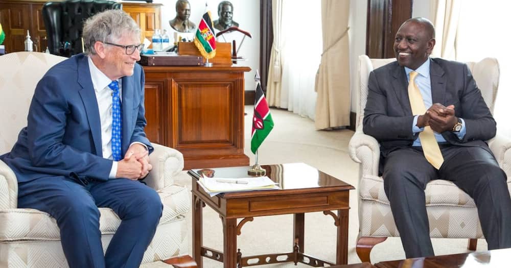 Bill Gates came into Kenya amid the GMO debate.