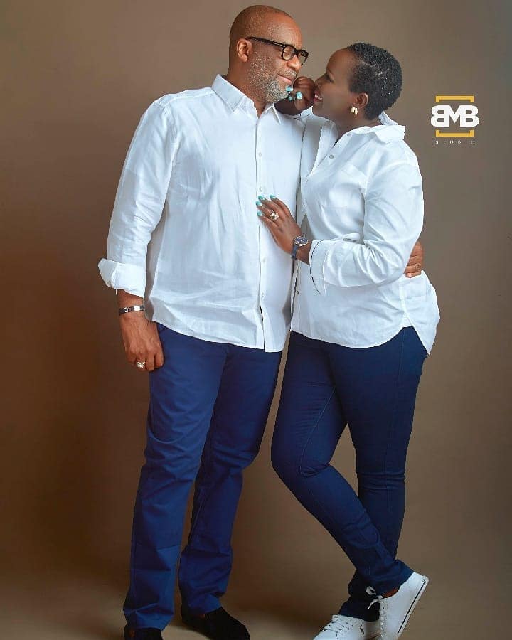 Photos of Emmy Kosgei and her husband that give us serious couple goals