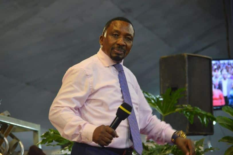 Pastor James Ng'ang'a of the Neno Evangelism Centre.