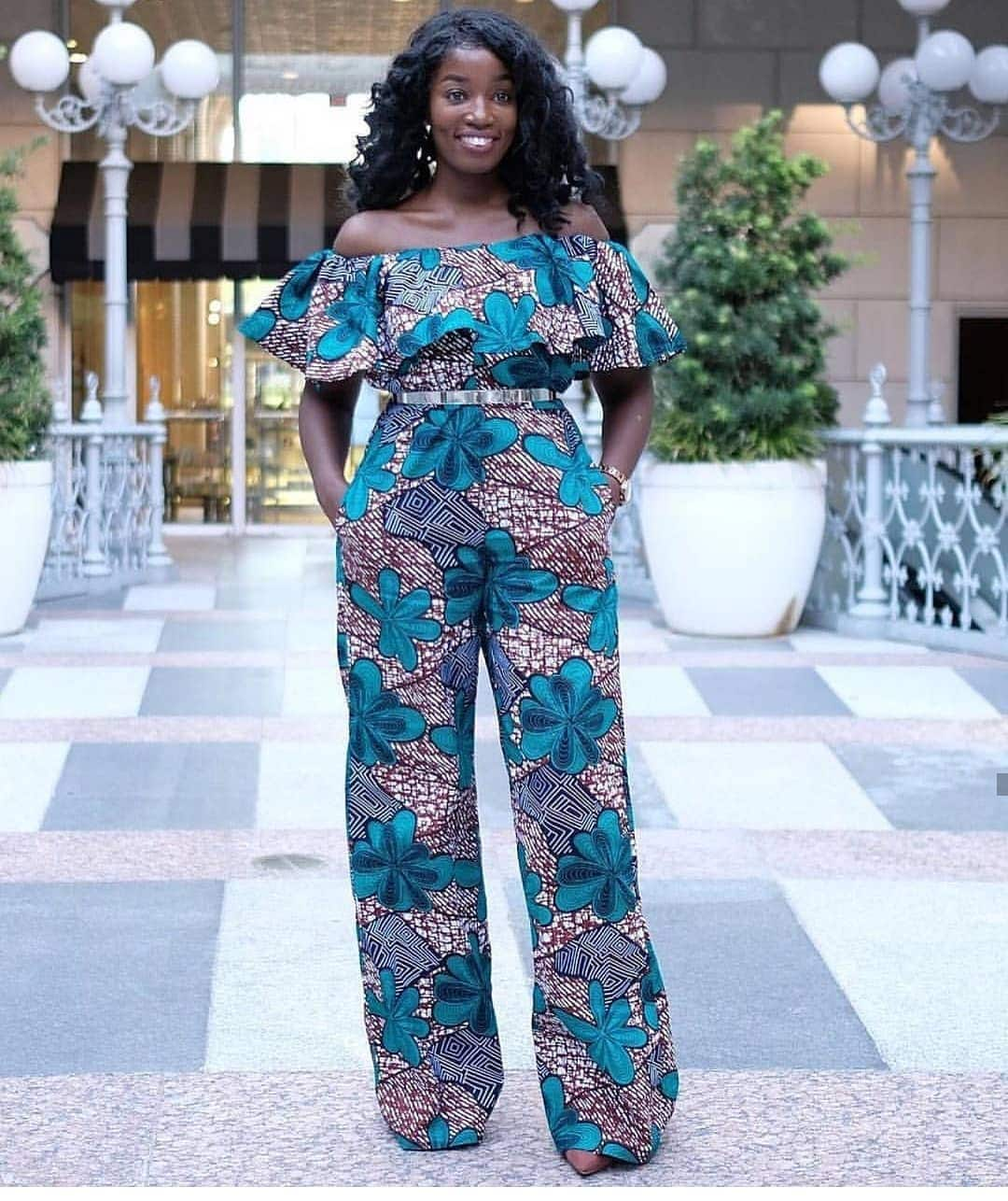 Chitenge jumpsuits clearance designs