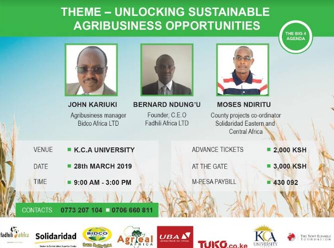 Bidco, Agrieal invite Kenyan farmers to major conference on agriculture