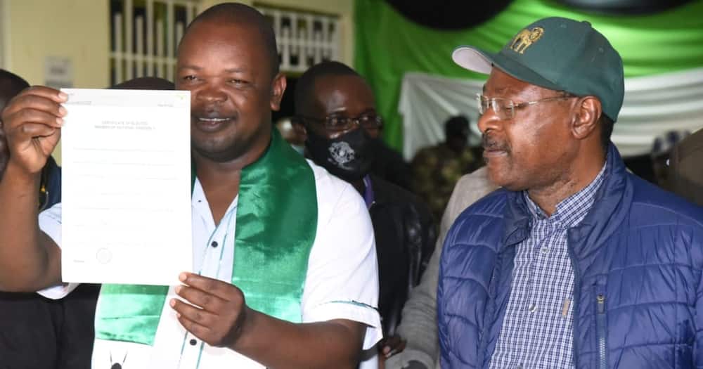 Kabuchai by-election: Big win for Wetang'ula as Ford Kenya's Majimbo Kalasinga declared MP-elect