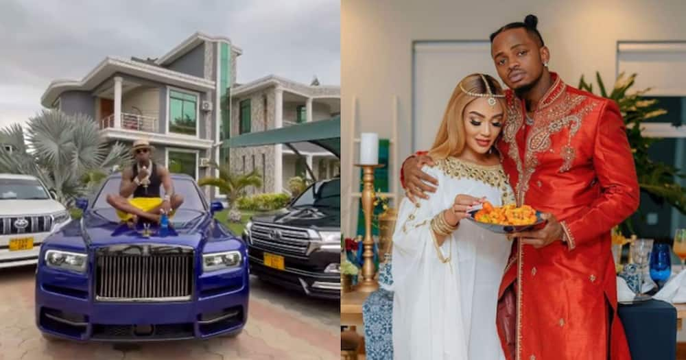 Zari Hassan and Diamond Platnumz.