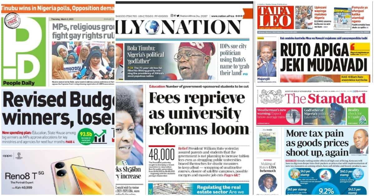 Kenyan Newspaper Review: More Pain for Kenyans As Gov’t Starts ...