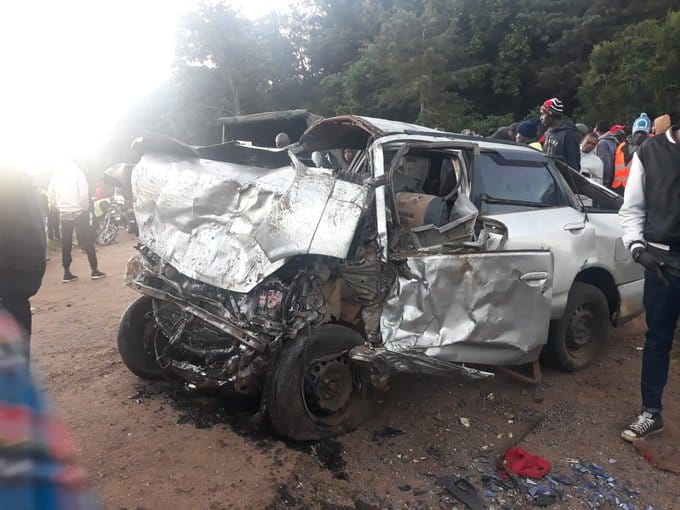 Baringo: 5 killed in car crash while on way home from new year party