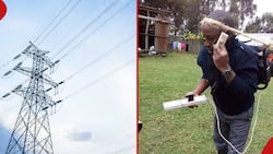 Kenya Power Blackout: Netizens Amused by Photo of Man Carrying Generator to Charge Phone