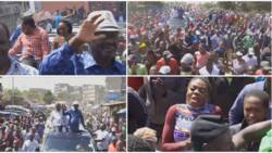 Kamukunji: Thousands Welcome Raila Odinga to 1st Public Rally Since Election Loss