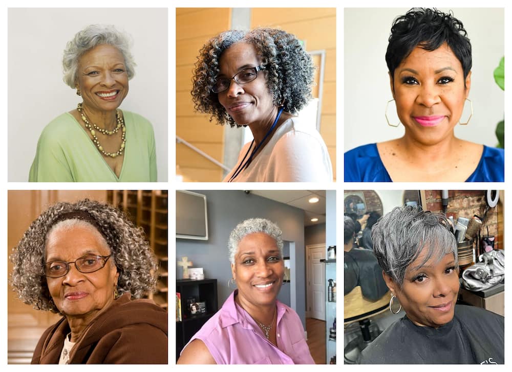 20 natural hairstyles for a 60-year-old black woman that are timeless 