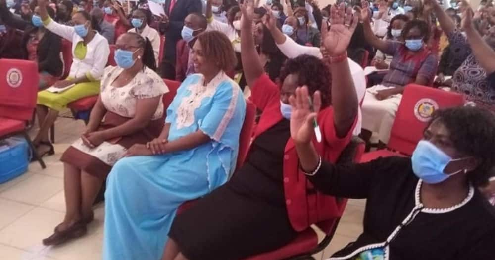 Karen Nyamu Speaks at Church Service in ‘Sacred’ Dress.