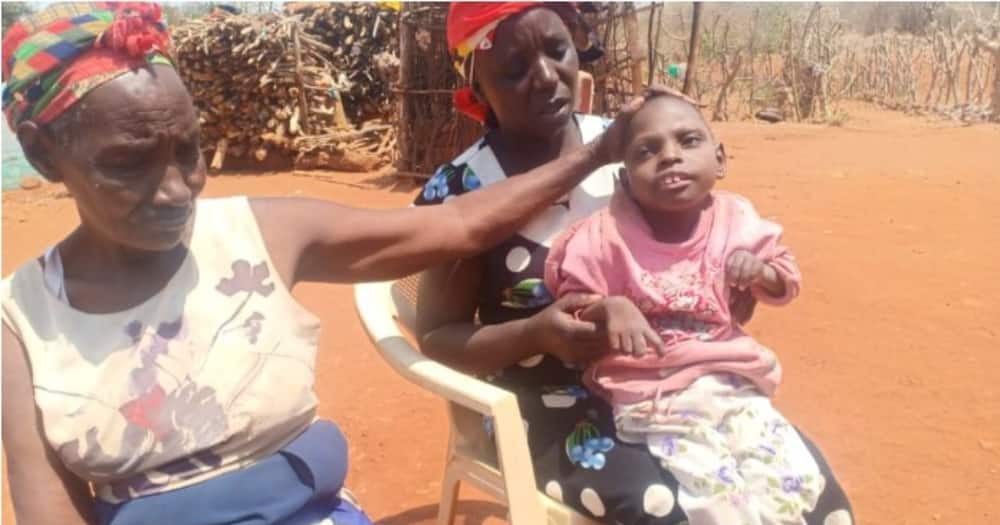 Ngina Nzuu, granny from Kitui, seeks help to raise an ailing grandson.