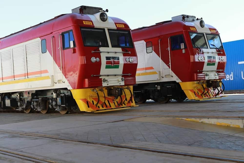 SGR stations from Nairobi to Mombasa