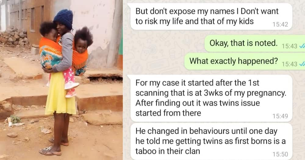 Several mothers shared their experiences on being dumped after delivering twins.