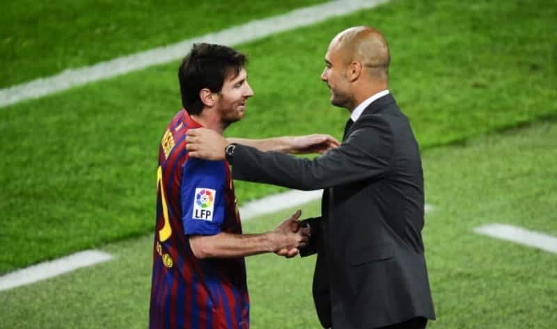 Pep Guardiola says he knew Barcelona would win everything after meeting Messi