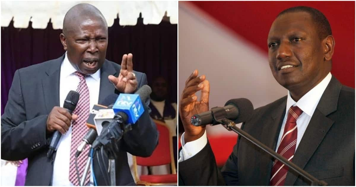 Image result for Ruto and maina kamanda