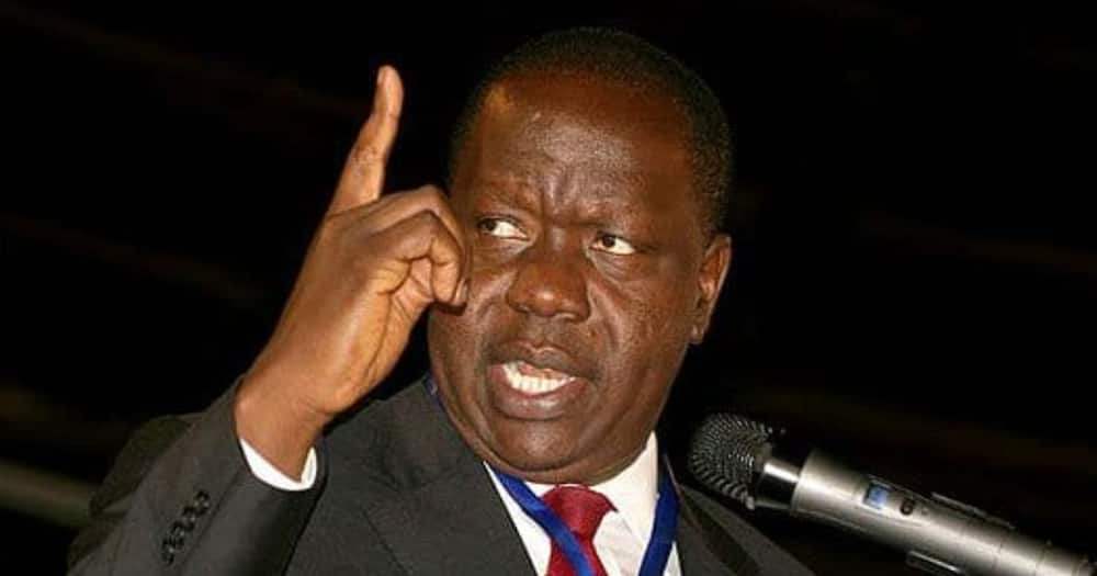 Interior CS Fred Matiang’i. Photo. Fred Matiang’i.