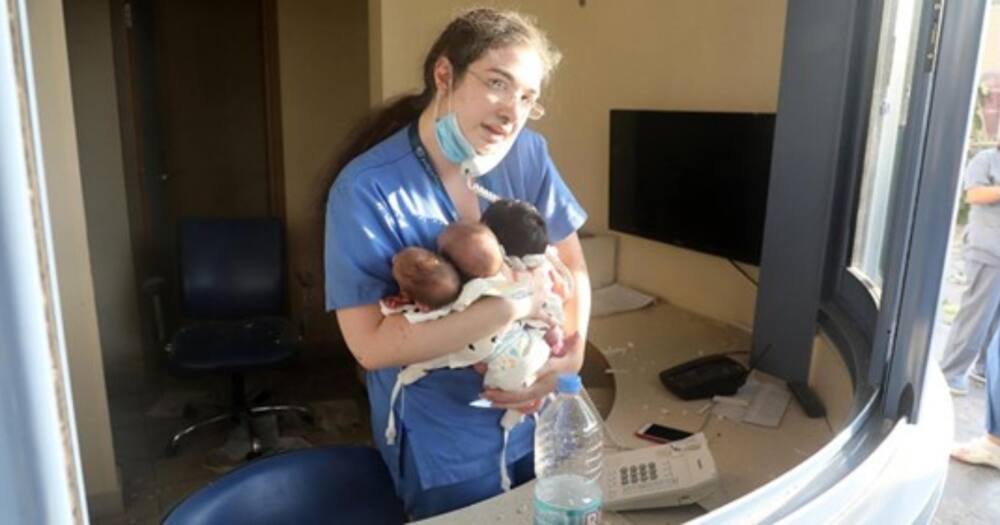 Beirut: Netizens celebrate nurse who saved 3 newborn babies from hospital hit by blast