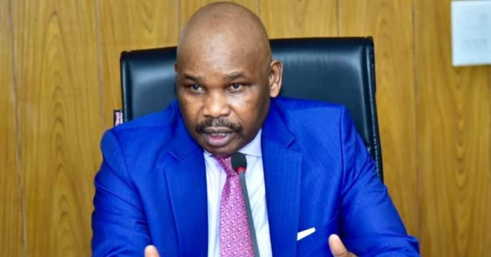 Msemaji wa sekretarieti ya kampeni za urais wa Azimio la Umoja Makau Mutua katika mahojiano ya awali. Picha: Makau Mutua.