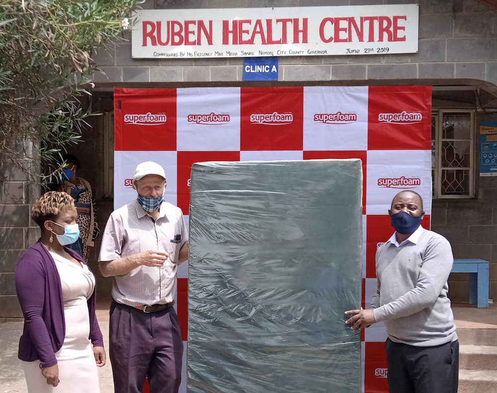 Superfoam Limited donates high-quality mattresses to Ruben Medical Center in Mukuru Kwa Njenga slums
