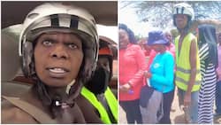 Arap Marindich Rocks Helmet, Walks Bare Feet to Cast Vote in Bomet: "Kura Kwa Amani"