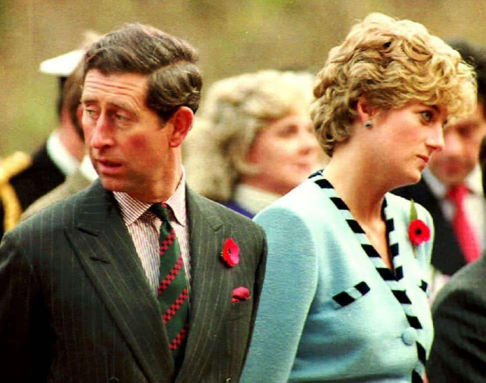 The Prince and Princess of Wales were divorced in 1996