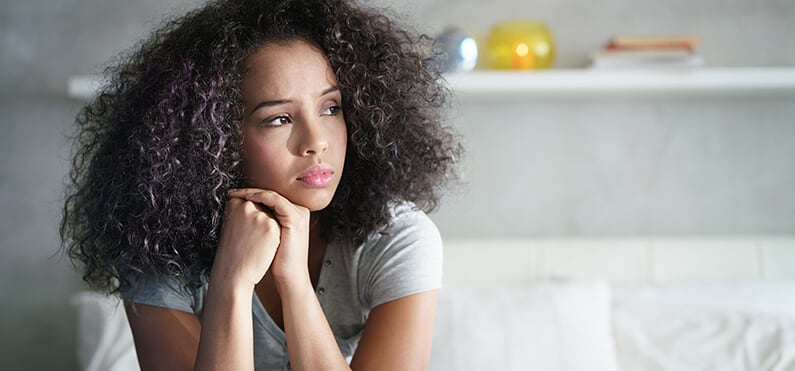 Sad lady. Photo: Getty Images.