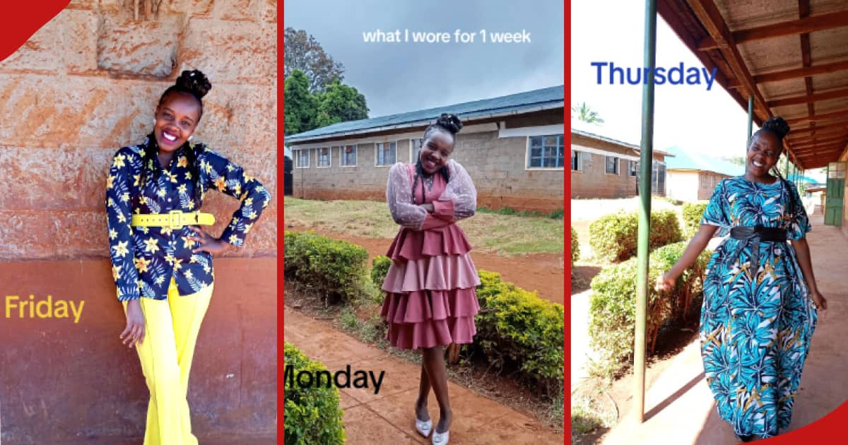 Stylish Kenyan Teacher Wows With Trendy School Outfits, Inspires Her ...