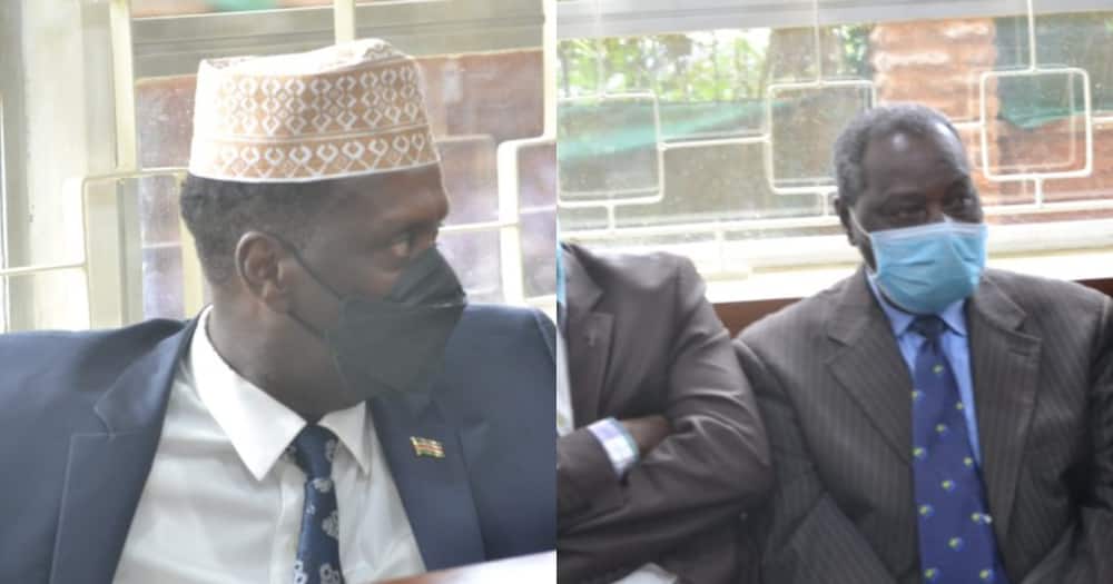 Collage of ex-Sports CS Hassan Wario (l) and former National Olympic Committee of Kenya staffer Stephen Soi (r). Photo: ODPP.
