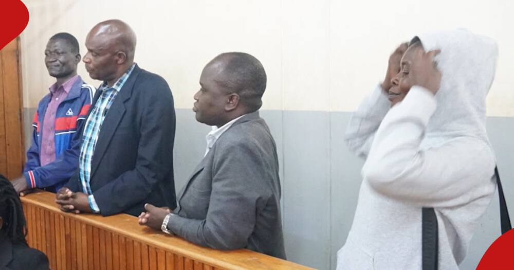 Suspects at Eldoret court