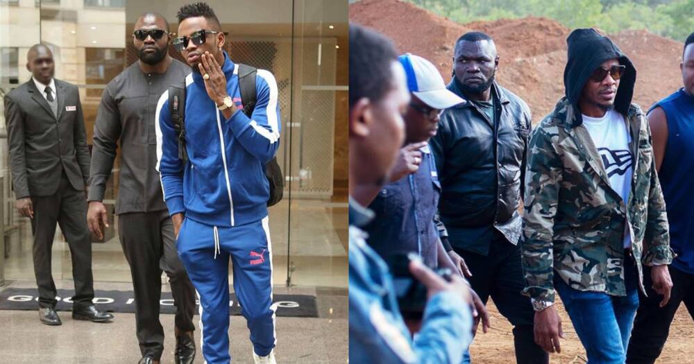 Diamond Platnumz's Ex-Bodyguard Joins Nemesis Ali Kiba's Squad Years after Parting Ways with Bongo Star