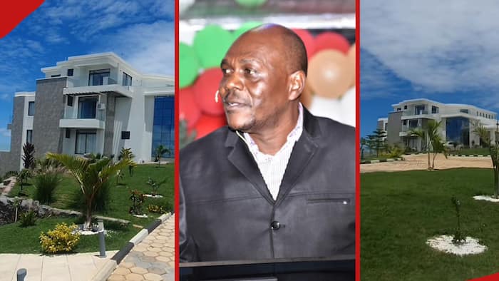 Migori: Kenyans Awed by New Video of Bishop Ogwada’s Magnificent Mansion, Lush Garden